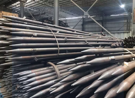 丹东注浆无缝钢管棚管25/32/42/48/50/60/76/89mm超前小导管钢花管